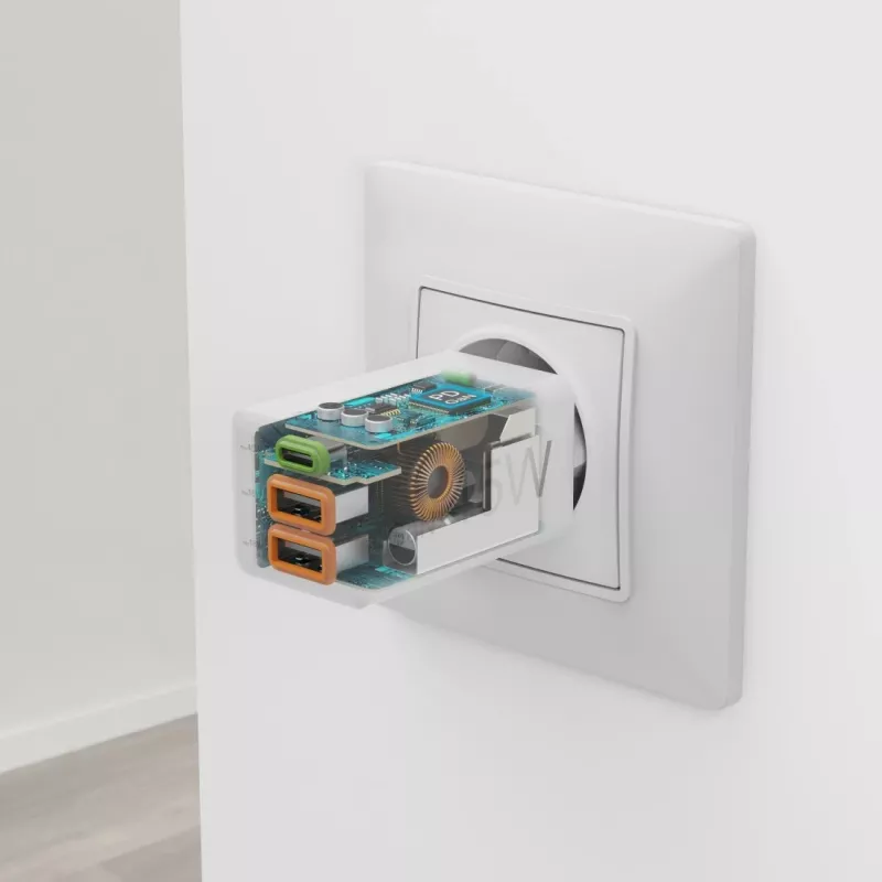 Hama 00201995 nabíjačka pre mobilné zariadenia smartphone biela AC rýchlonabíjanie interiér, exteriér