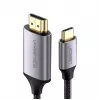 Ugreen 50570 video kábel adaptér 1,5 m USB C HDMI Type A (Standard) čierny