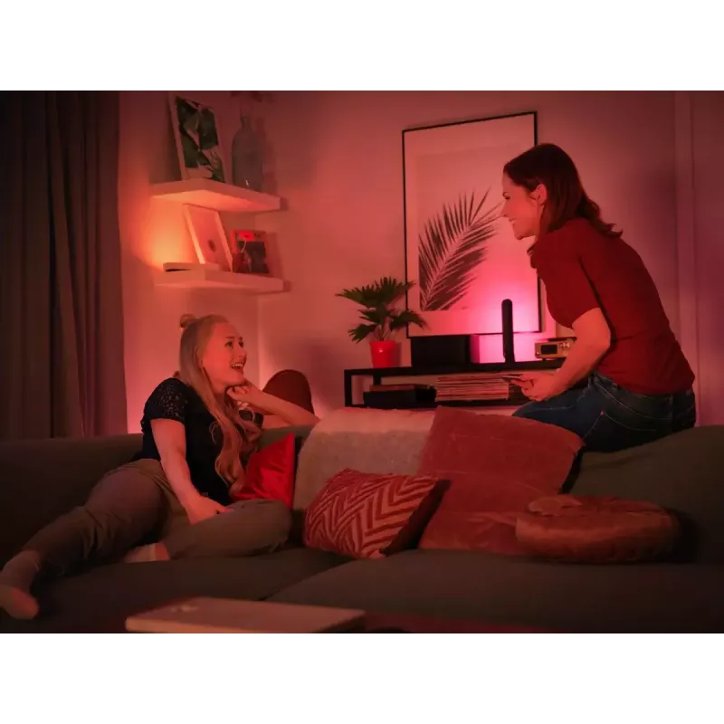 Smart nástenné svietidlo Philips Hue White and Colour Ambience Play Light Bar rozširujúca sada