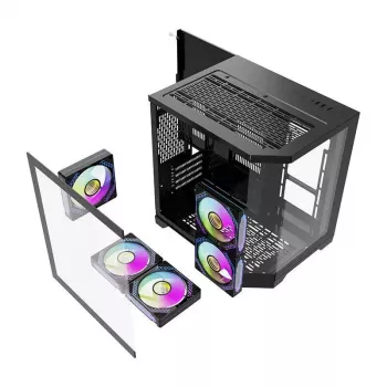 Počítačová skriňa Darkflash FT350 ATX čierna