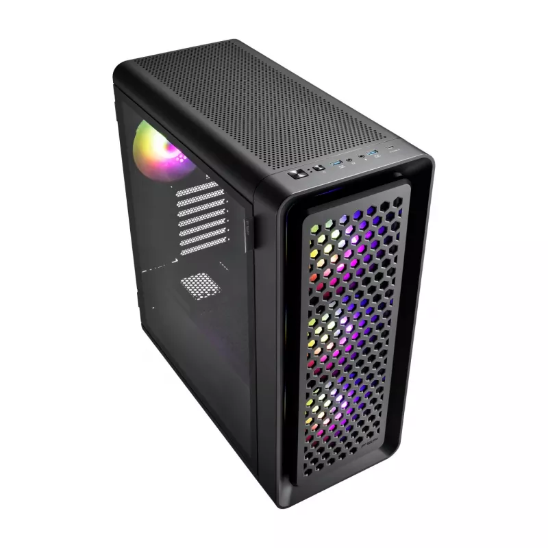 FSP CUT593A skriňa Full Tower mITX, mATX, ATX, E-ATX čierna ARGB