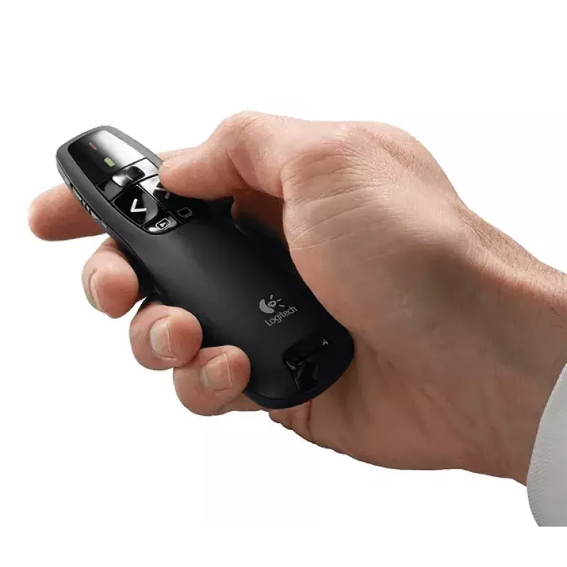 Bezdrôtový prezentér Logitech R400, USB, 910-001357, 910-001356