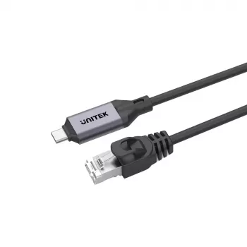 Sieťový kábel UNITEK C18148AGY01-3M RJ45 Cat6 3m čierny