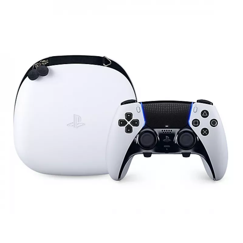 Gamepad Sony DualSense Edge pre PlayStation 5 — káblový & bezdrôtový (Bluetooth/USB), čierna/biela