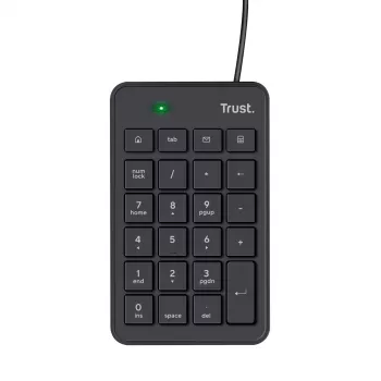 Trust 22221 numerická klávesnica laptop/PC USB čierna
