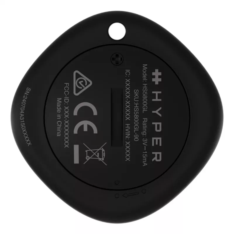 Vyhľadávač HYPER Targus HyperShield univerzálny vyhľadávač čierny – CR2032 3V, Ø 4,07 cm, 10 g