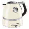 Rýchlovarná kanvica KITCHENAID 1,5 L 2400 W krémová, 7 nastavení teploty, nerezové telo