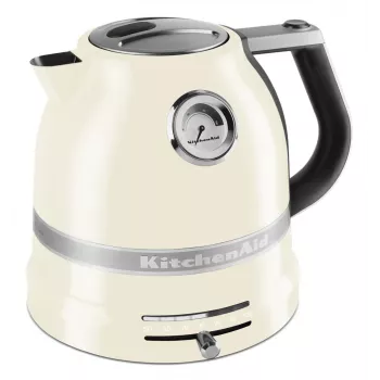 Rýchlovarná kanvica KITCHENAID 1,5 L 2400 W krémová, 7 nastavení teploty, nerezové telo