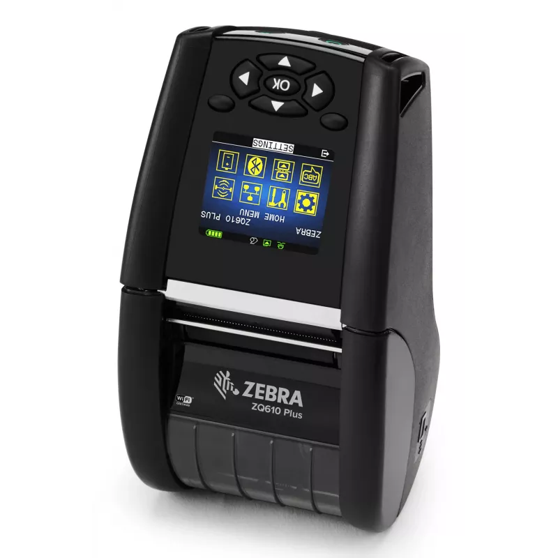 Zebra ZQ620 Plus tlačiareň etikiet priama termotlač 203 x 203 DPI 115 mm/s káblová & bezdrôtová Bluetooth