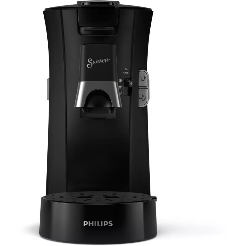 Philips Senseo Select CSA230/69 kávovar na kávové vankúšiky, výtok horúcej vody, One Touch, čierny