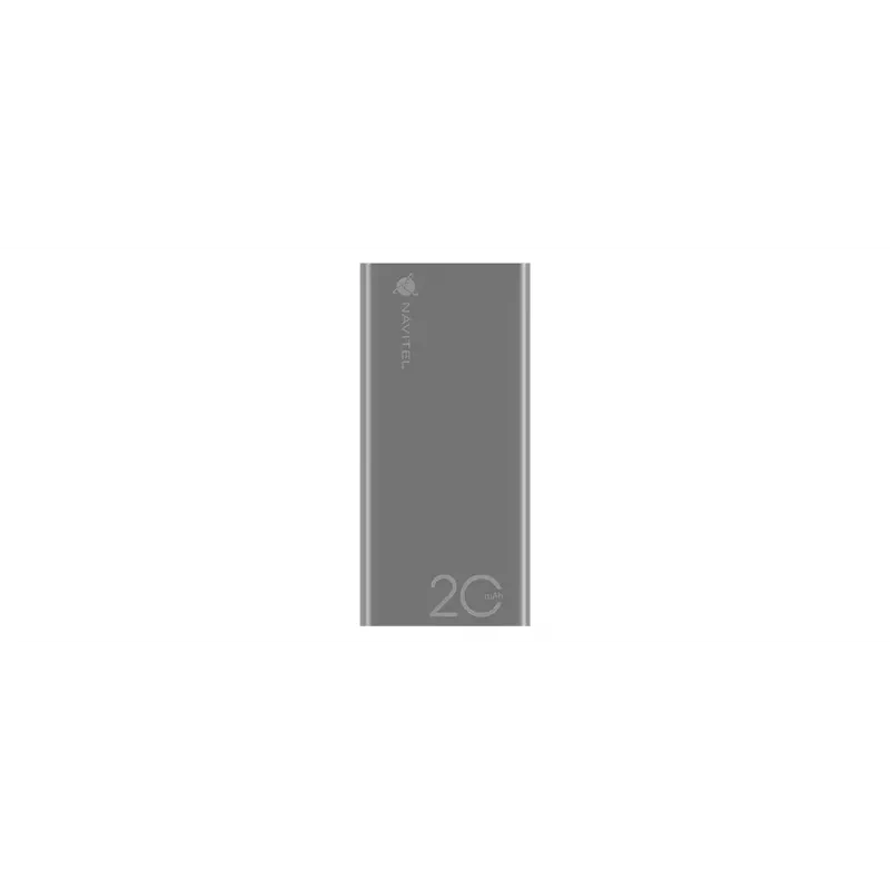 Prenosná powerbank Navitel PWR20 AL STRIEBORNÁ 20000 mAh