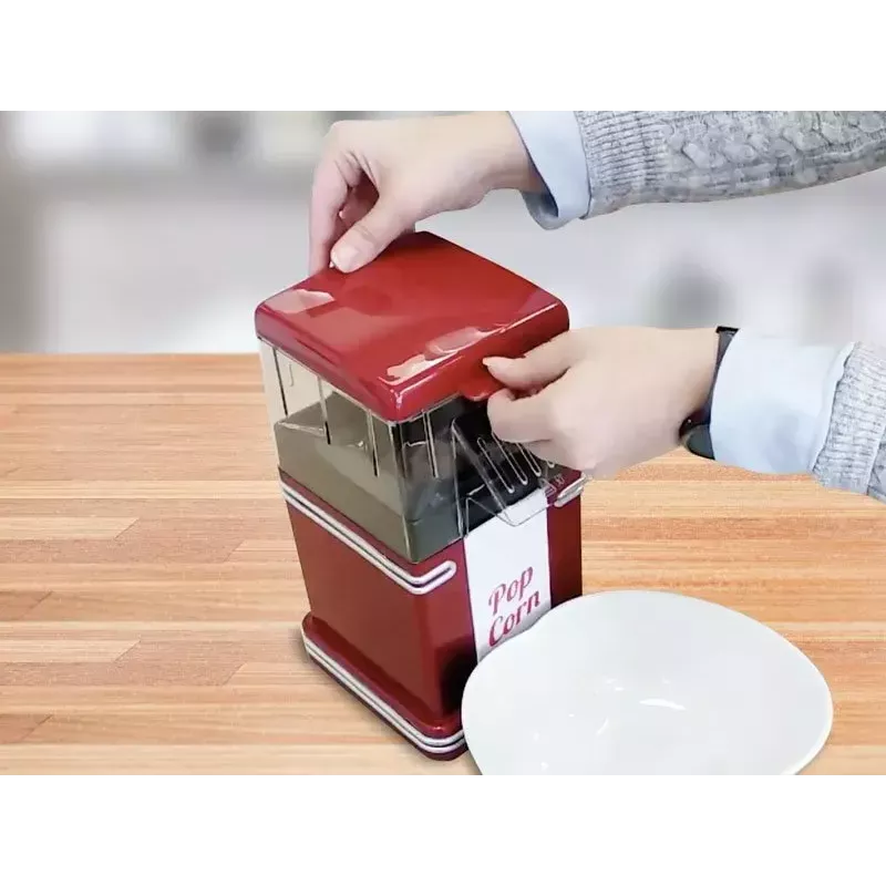 Prístroj na popcorn Beper 90.590Y červený biely 1200 W 3 min