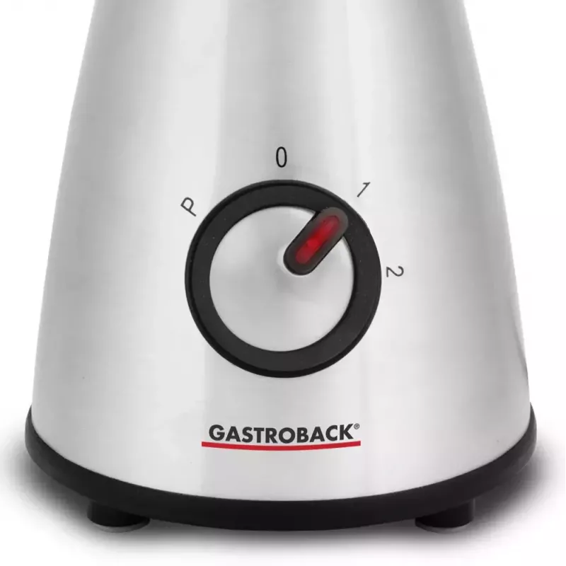 Stolový mixér Gastroback Design Mini čierna strieborná