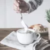 Automatický šľahač mlieka Gastroback Latte Magic 42325 biela