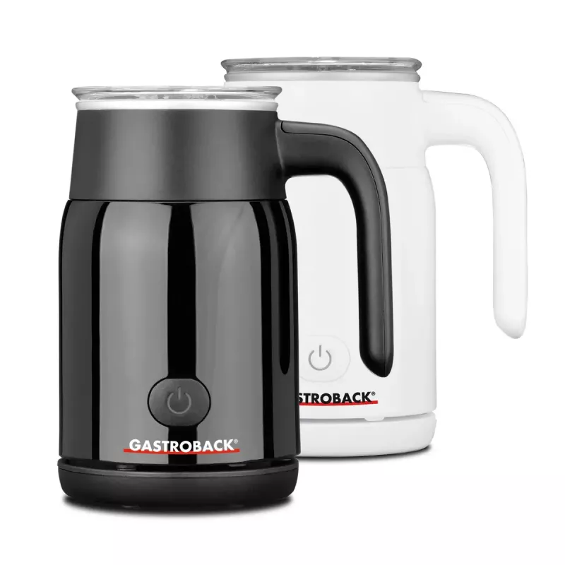 Automatický šľahač mlieka Gastroback Latte Magic čierna
