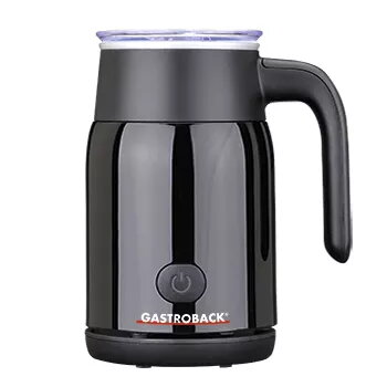 Automatický šľahač mlieka Gastroback Latte Magic čierna