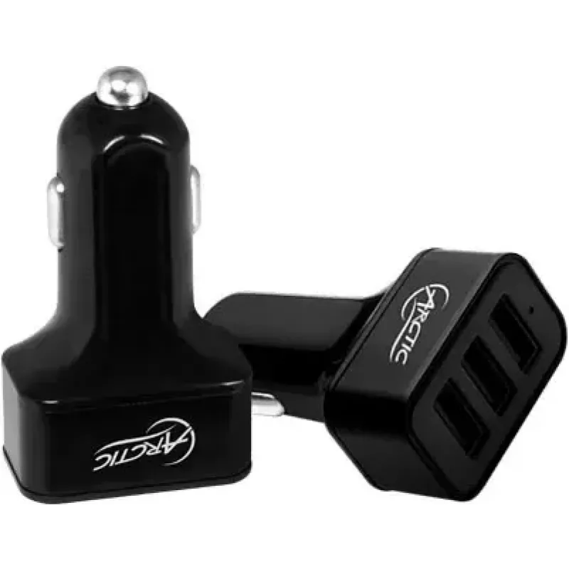 ARCTIC Car Charger 7200 – 3-portová USB nabíjačka do auta