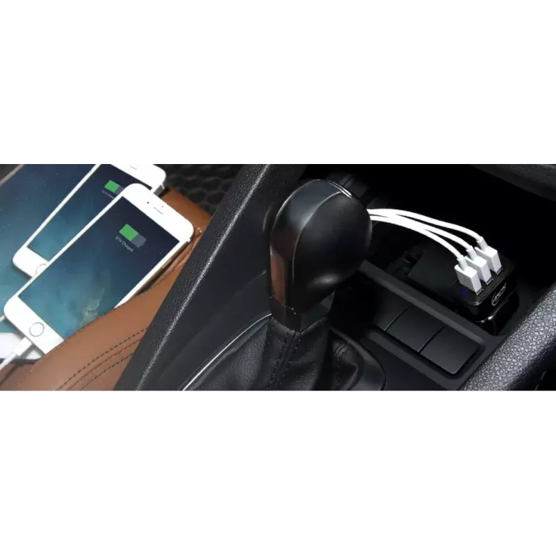 ARCTIC Car Charger 7200 – 3-portová USB nabíjačka do auta