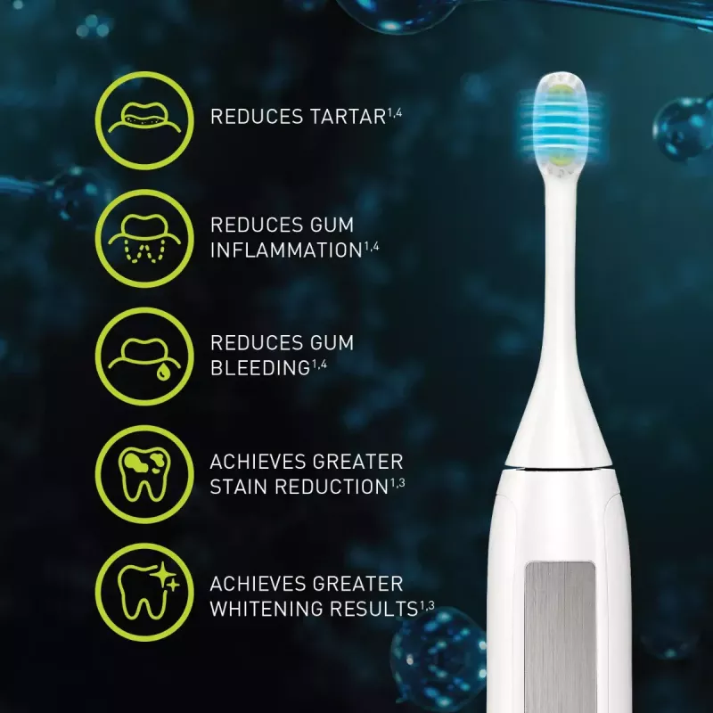 Vibračná zubná kefka Silk'n ToothWave - biela