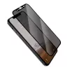 Woodcessories G013 Premium Privacy Glass 3D ochranné sklo na displej pre iPhone Xs Max, tvrdené sklo 9H