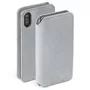 Puzdro s klopou Krusell Broby 4 Card SlimWallet pre iPhone X/XS sivé