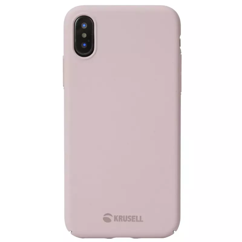 Puzdro Krusell iPhone X/XS ružové