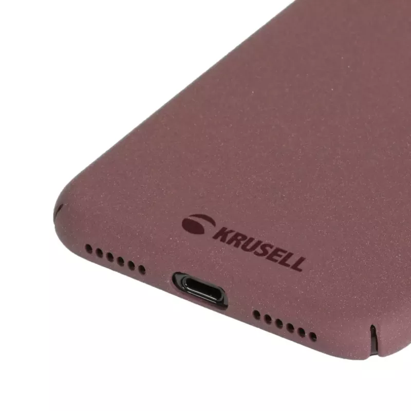 Puzdro s peňaženkou Krusell Sandby iPhone X/XS bordová