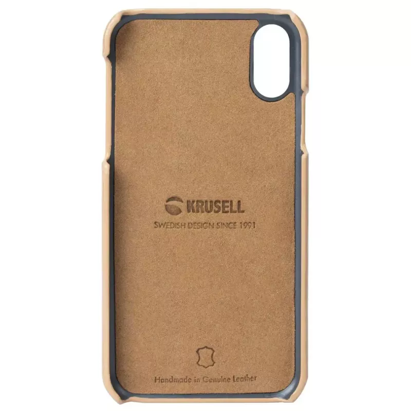 Puzdro Krusell Sunne iPhone XS Max 16,5 cm béžové