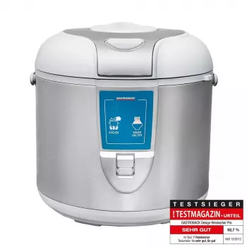 Hrniec na ryžu Gastroback Design Pro 5L 700W strieborná biela