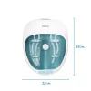 HoMedics FS-250-EU kúpeľ na nohy modrá, biela