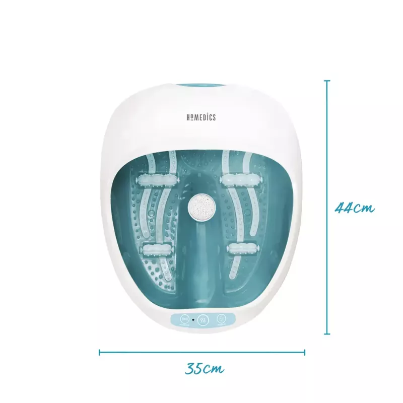 HoMedics FS-250-EU kúpeľ na nohy modrá, biela