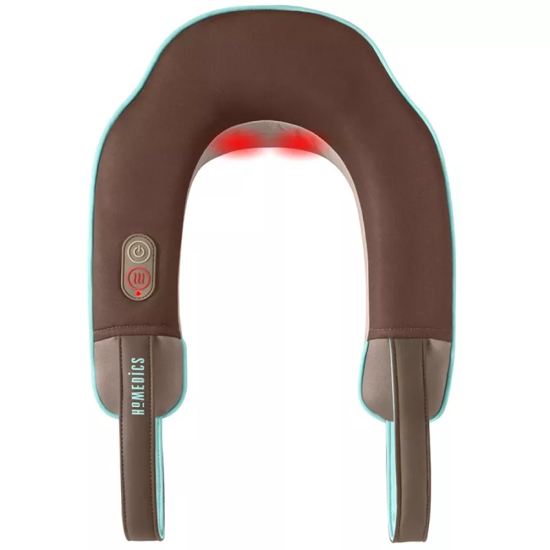 HoMedics NMSQ-215 masážny prístroj krk hnedá