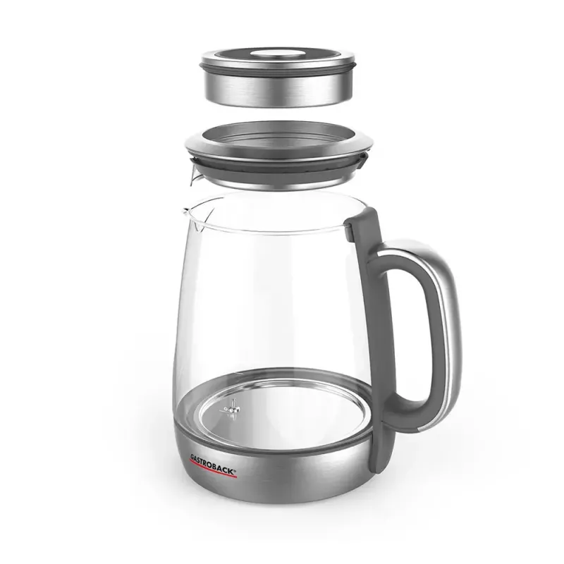 Elektrická kanvica Gastroback 1,5 l 2000 W nerez