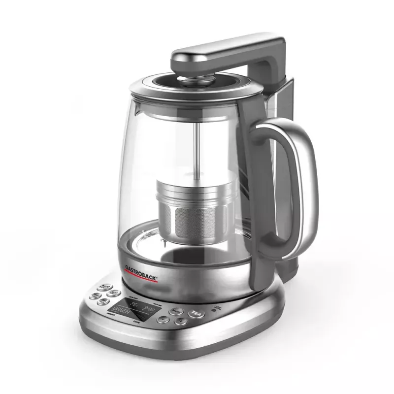 Elektrická kanvica Gastroback 1,5 l 2000 W nerez