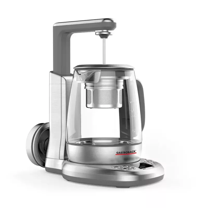 Elektrická kanvica Gastroback 1,5 l 2000 W nerez