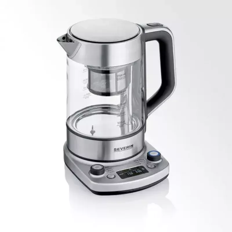 Elektrická kanvica Severin 1,7 l 3000 W nerezová oceľ