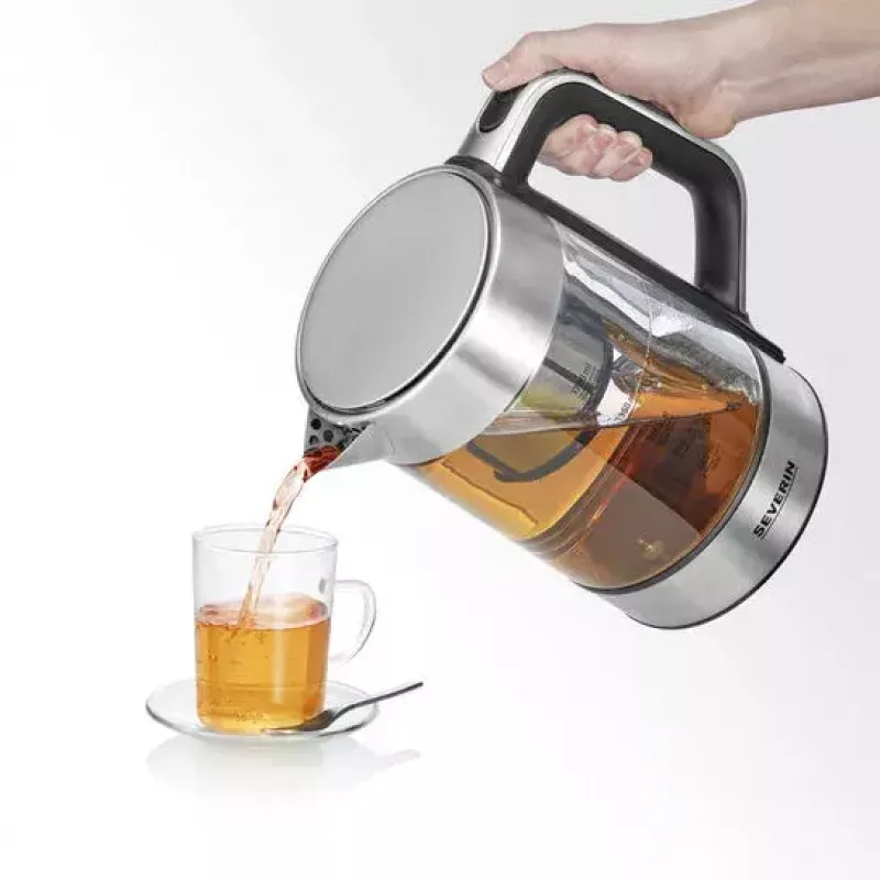 Elektrická kanvica Severin 1,7 l 3000 W nerezová oceľ