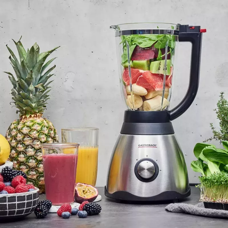 Športový mixér Gastroback Vital Mixer Plus čierny