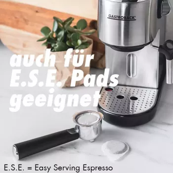 Espresso kávovar Gastroback Design Espresso Piccolo 1,4 L manuálny