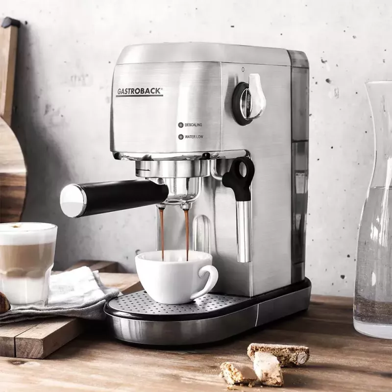 Espresso kávovar Gastroback Design Espresso Piccolo 1,4 L manuálny