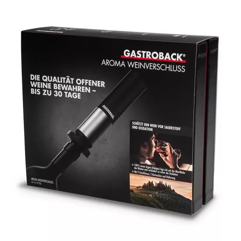 Gastroback 47102 Aroma Wine Preserver zariadenie na uchovanie otvoreného vína