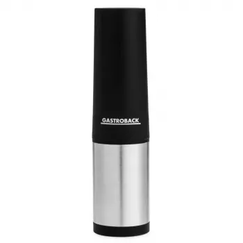 Zátka na karafu Gastroback Aroma 47102 čierna nerezová oceľ