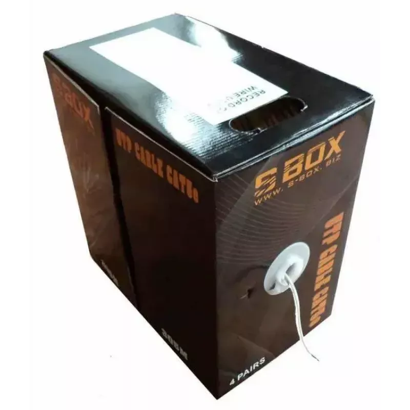 Sieťový kábel SBOX UTP-305 CAT5E RJ45 305 m modrý