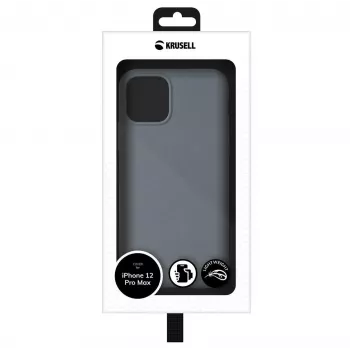 Puzdro Krusell iPhone 12 Pro Max 17 cm (6,7 palca) sivé