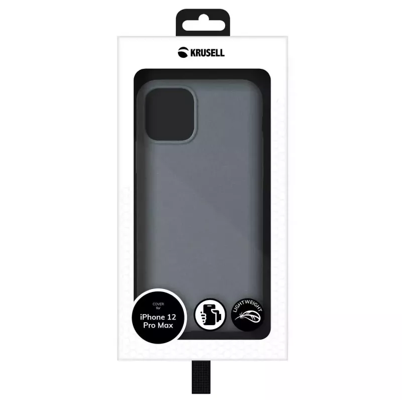 Puzdro Krusell iPhone 12 Pro Max 17 cm (6,7 palca) sivé