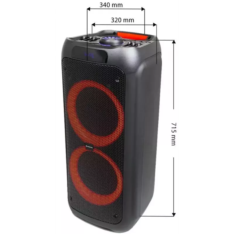 Prenosný Bluetooth reproduktor MANTA SPK5310 PRO 20W – bezdrôtový, nabíjateľný, podpora TWS