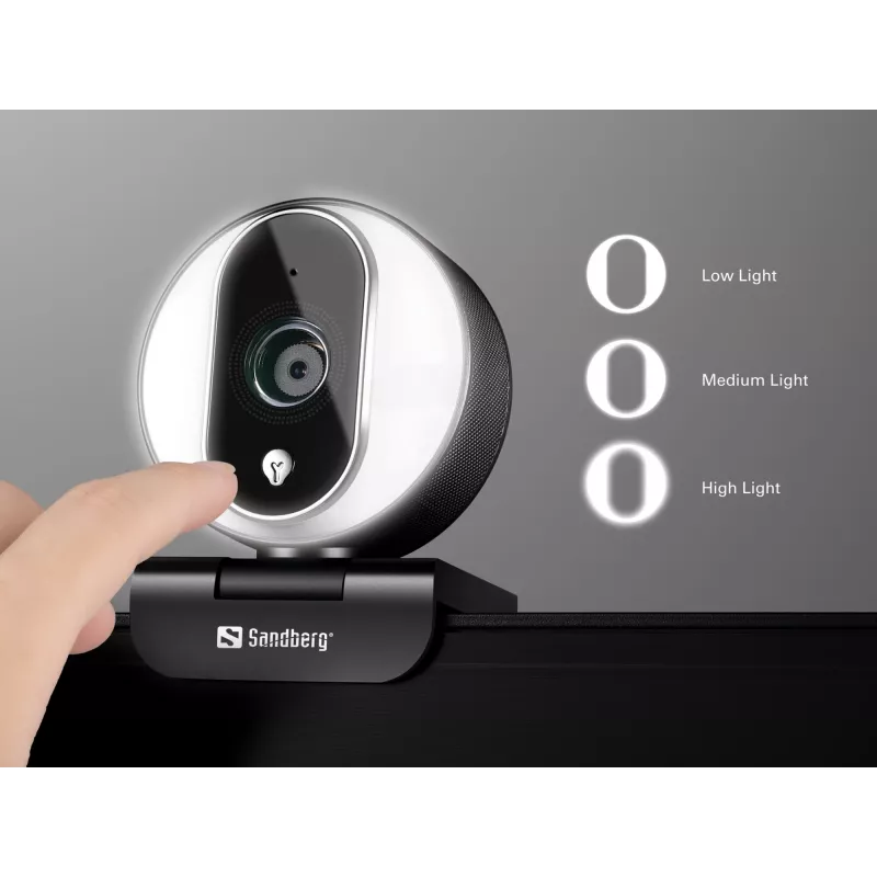 Webkamera Sandberg Streamer USB Webcam Pro