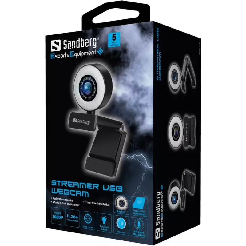 Webkamera Sandberg Streamer USB Webcam