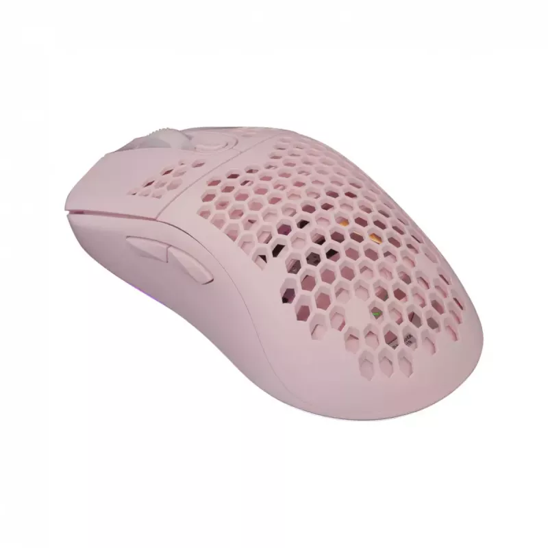 White Shark Galahad Pink USB Type-A myš