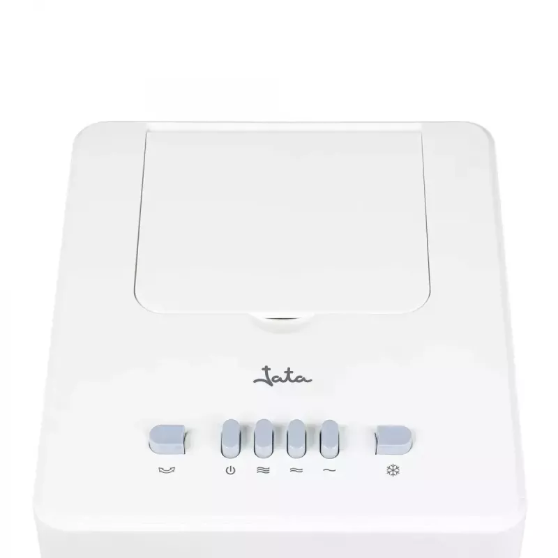 Domáci ventilátor bez lopatiek JATA JVAC2003 biely 230V AC